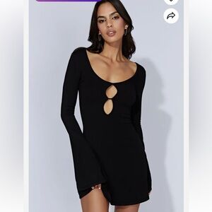 Meshki Birdie Long Sleeve Knit Dress